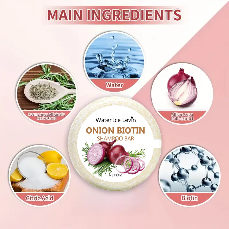 Onion & Biotin Shampoo Bar - 6 - Hair Care Vitamin avis et prix