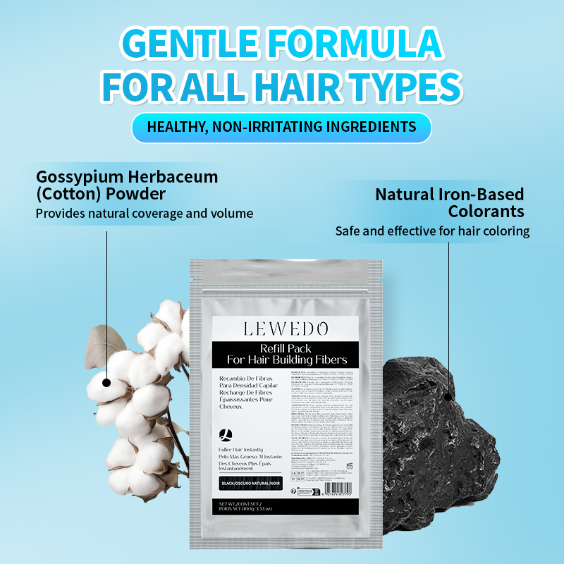 Hair Fibers Powder 100g Instan - Hair Care Keratin avis et prix