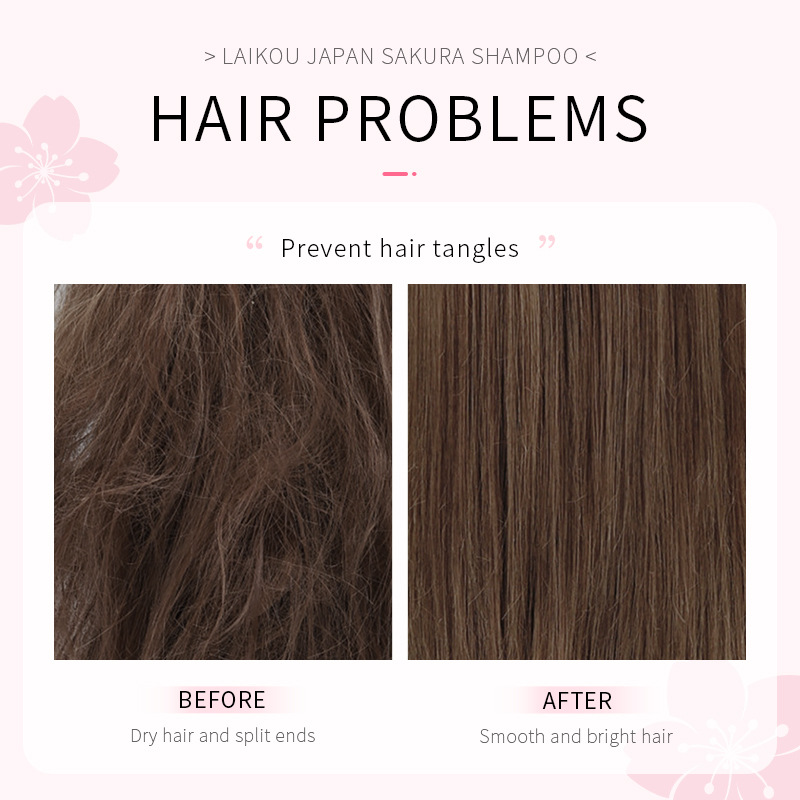 LAIKOU Japan Sakura  Shampoo R - Hair Care Vitamin E avis et prix