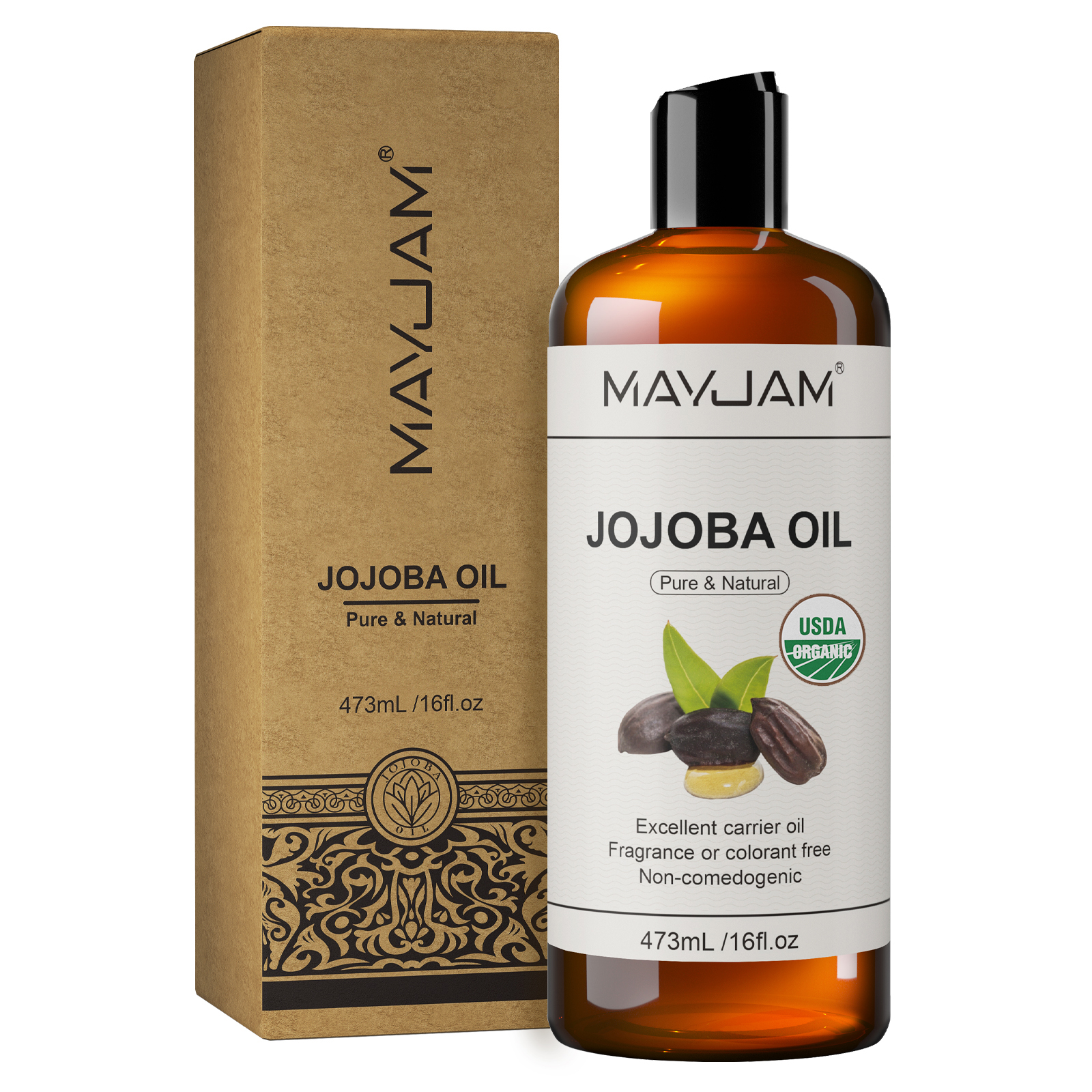 Organic Sweet Almond Oil Cold  - Castor Oil Cold Press avis et prix