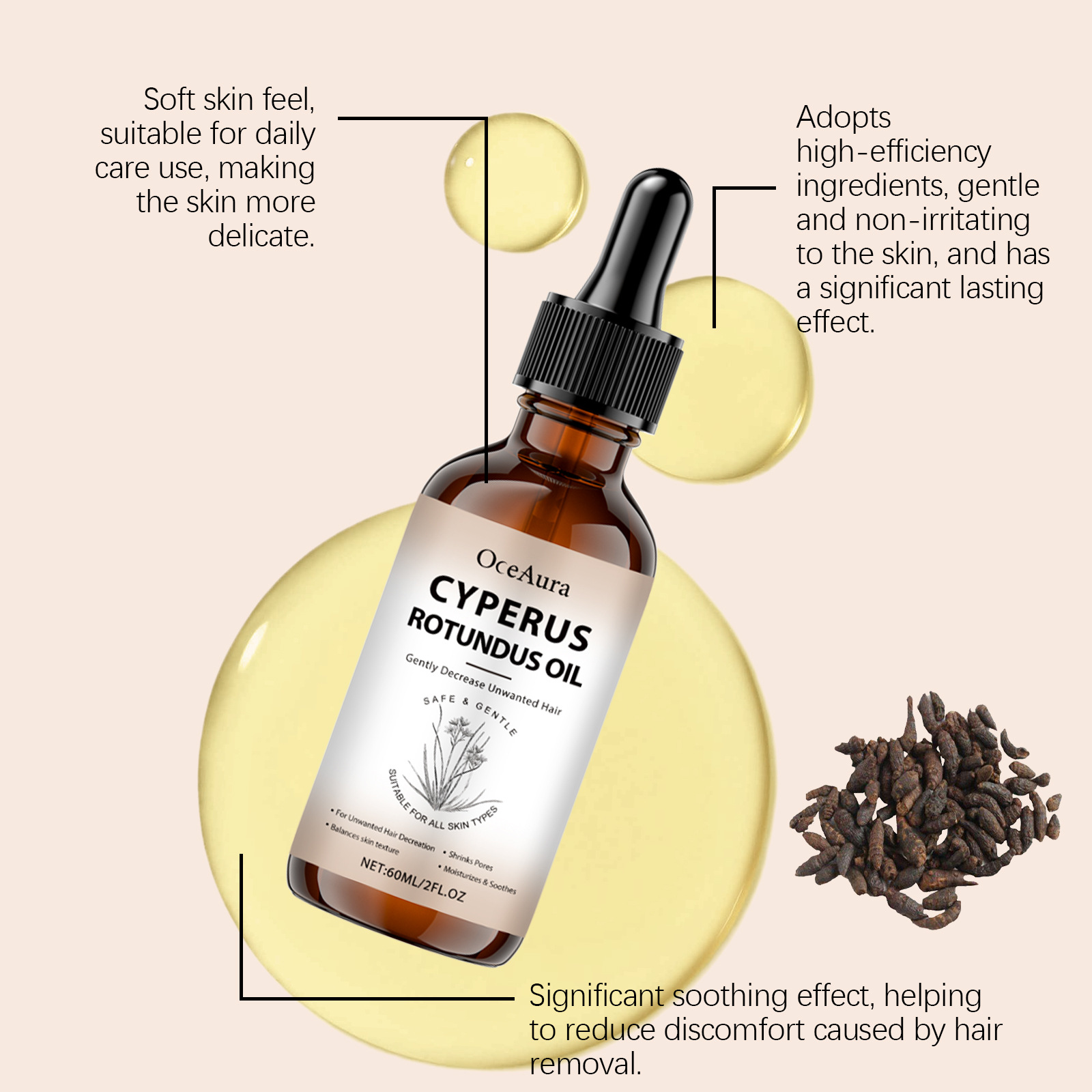 Cyperus Rotundus Oil for Hair  - Hair Care Cream avis et prix