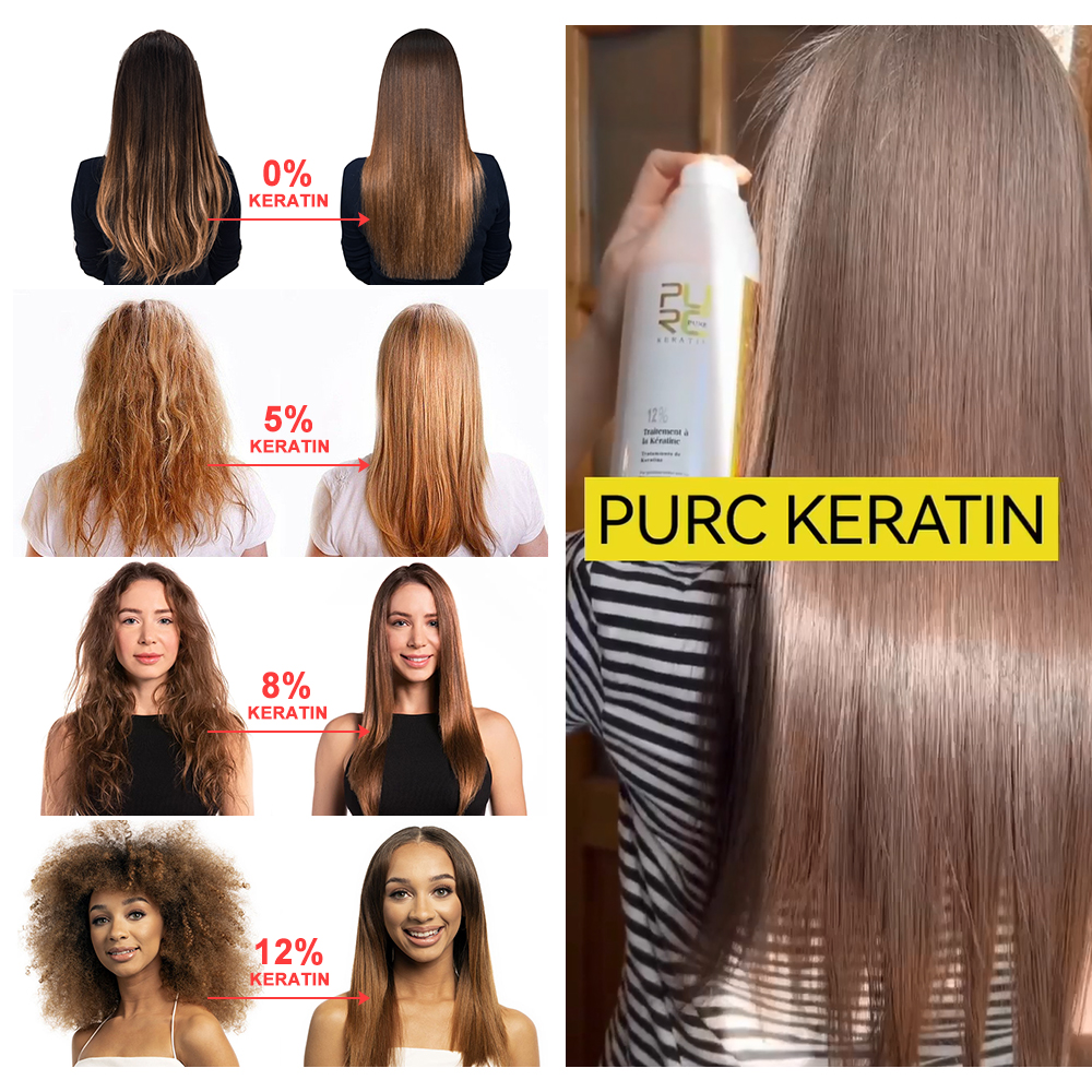 PURC 12% Keratin Smoothing Hai - Hair Care Keratin avis et prix