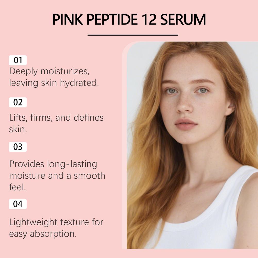Pink Peptide12 Anti Aging Seru - Silk Press Serum avis et prix