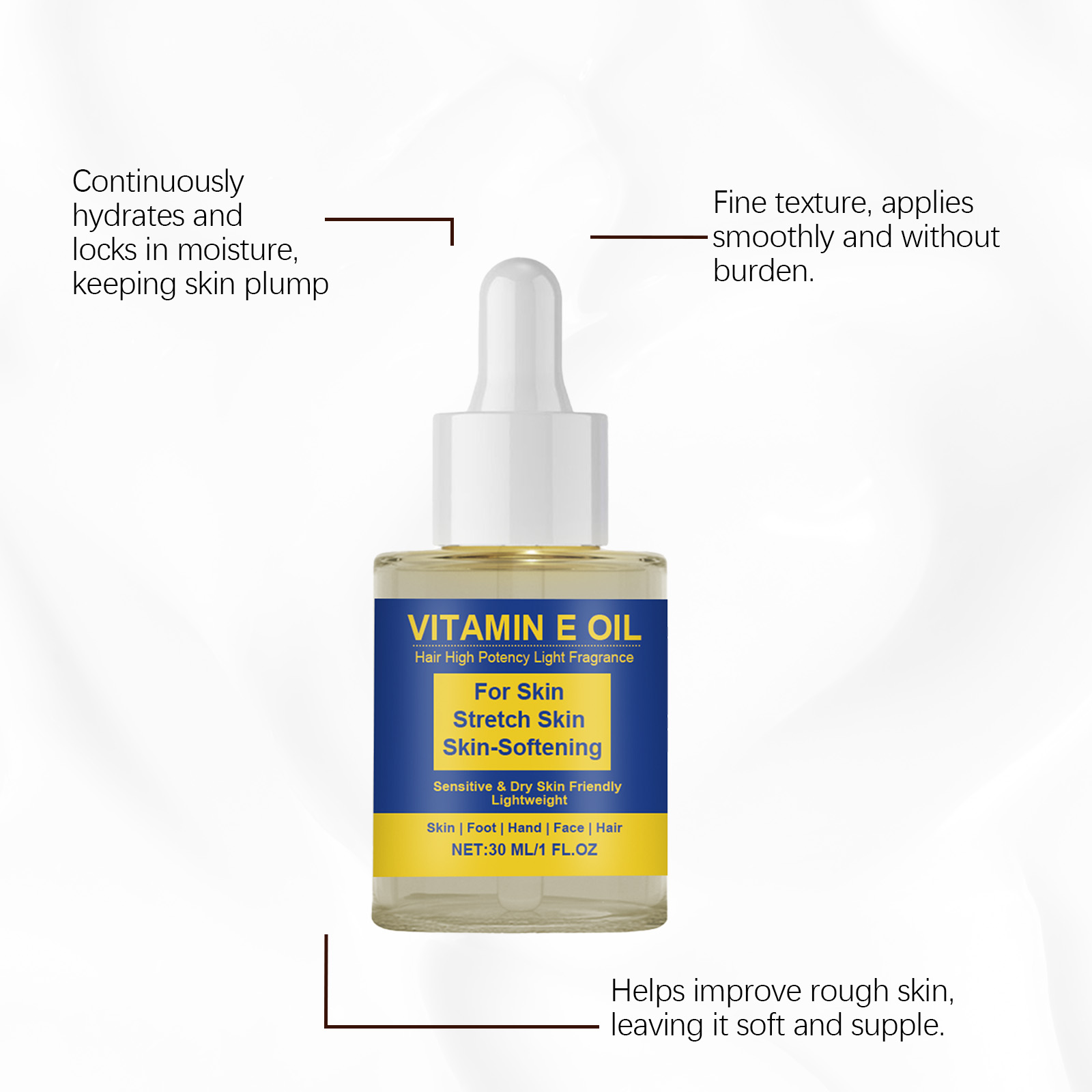 Vitamin E Oil - Gentle Hydrati - Hair Care Vitamin E avis et prix