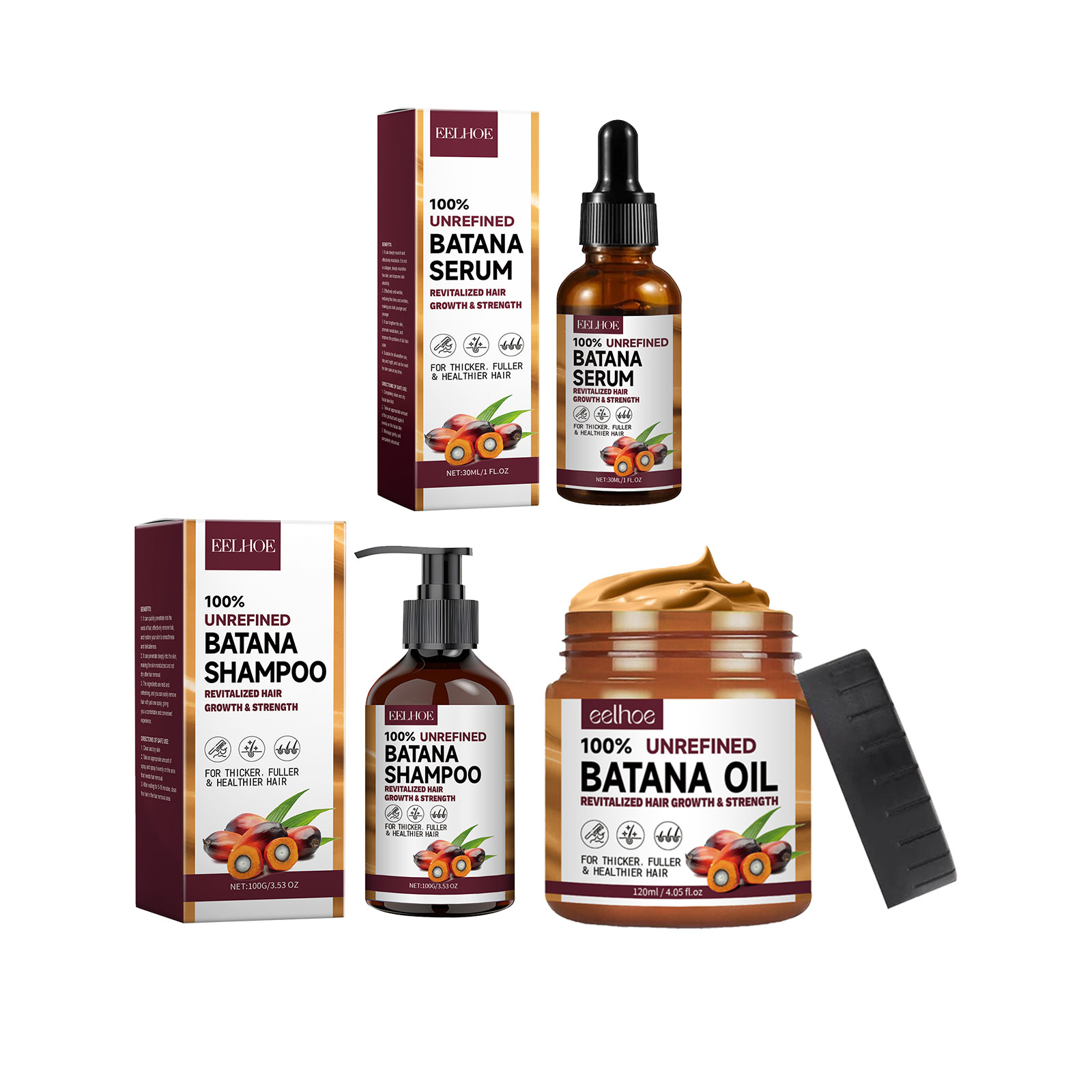 EELHOE Natural Batana Oil Deep - Hair Care Keratin avis et prix