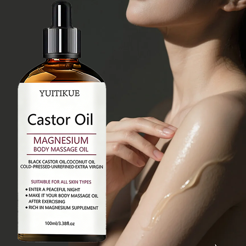 YUITIKUE Castor Oil Magnesium  - Castor Oil Cold Press avis et prix