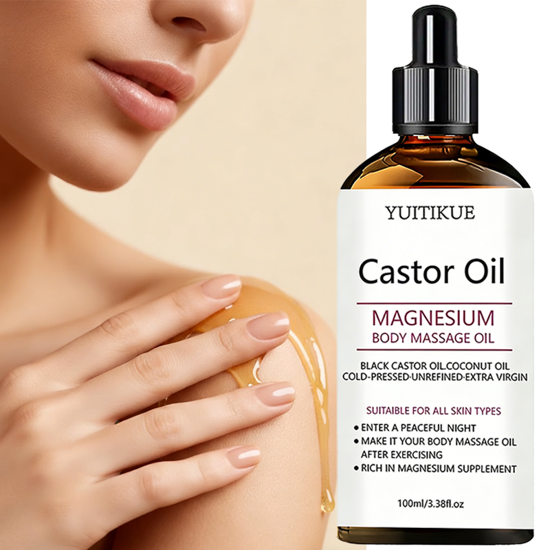 YUITIKUE Castor Oil Magnesium  - Castor Oil Cold Press avis et prix