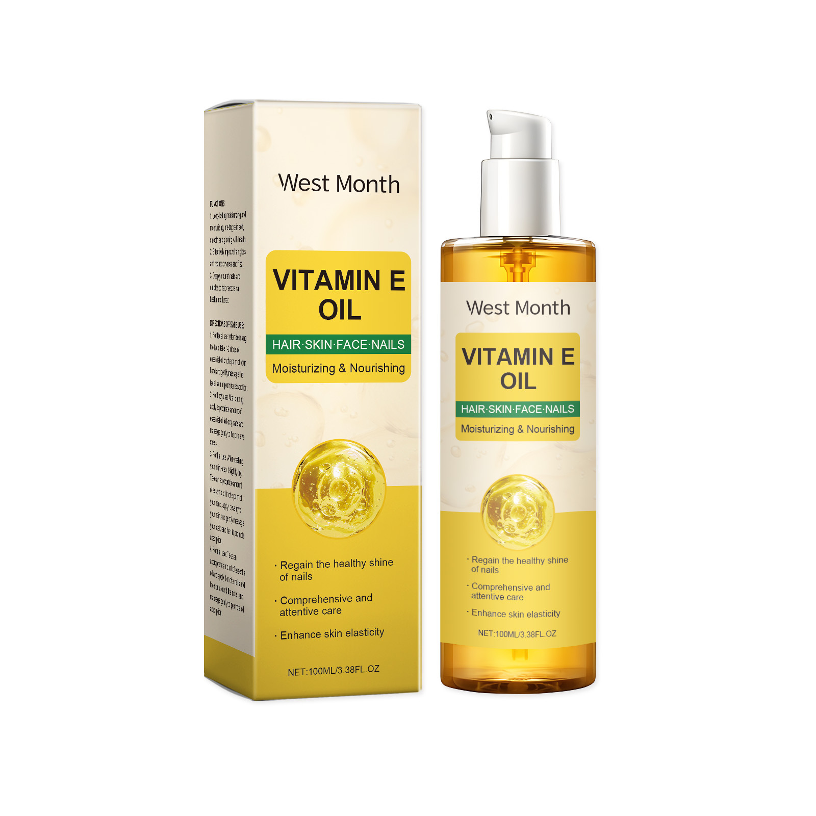 Vitamin E Oil Natural Moisturi - Hair Care Vitamin E avis et prix