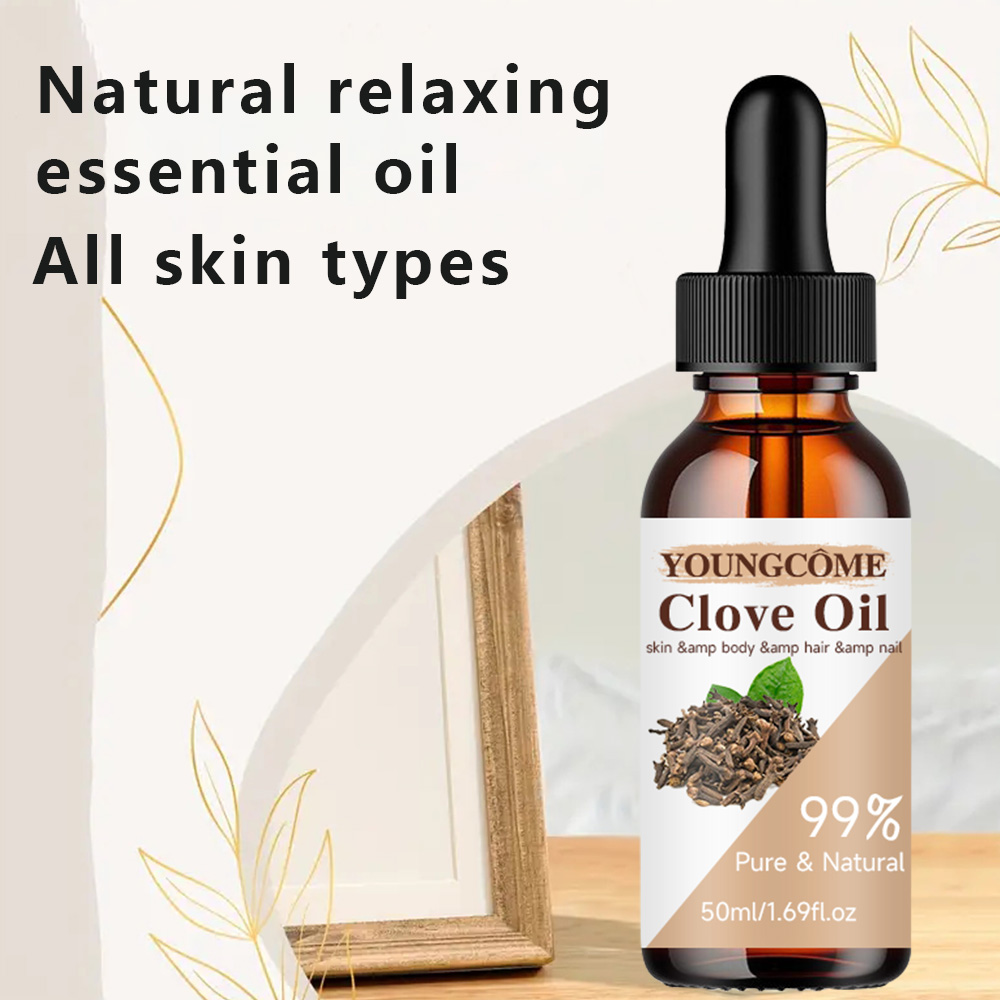 2pcs Clove essential oil helps - Silk Press Serum avis et prix