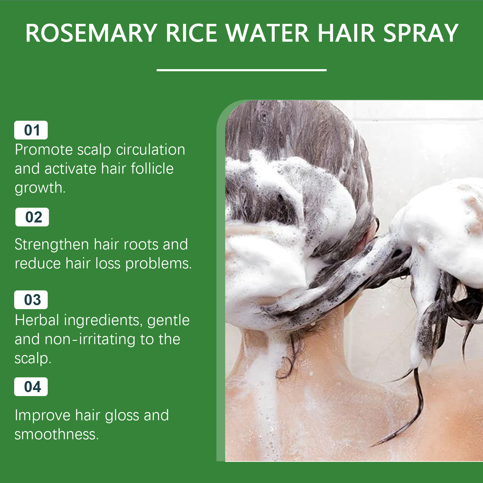 Rosemary Hair Spray With Rice  - Hair Care With Rice Water avis et prix