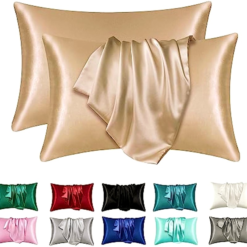 2pcs Satin Silk Pillowcase for - Satin Pillowcase Silk avis et prix