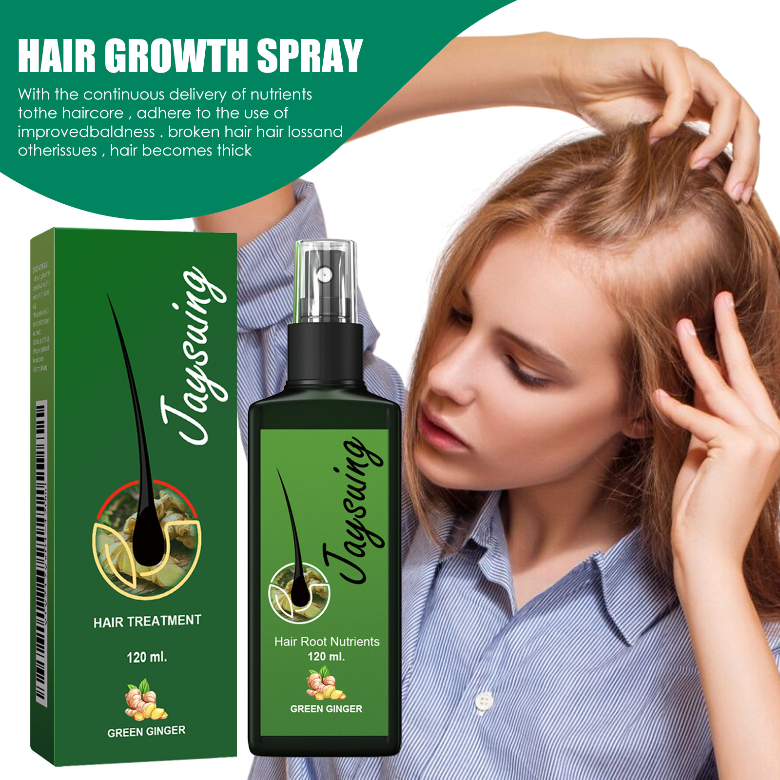 Fast Hair Growth Spray Anti-Ba - Hair Care Herbal avis et prix
