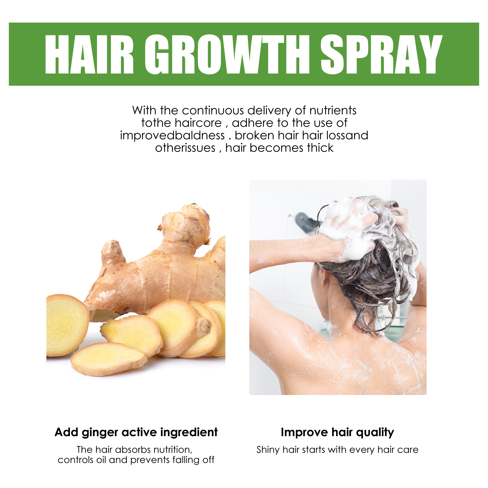 Fast Hair Growth Spray Anti-Ba - Hair Care Herbal avis et prix