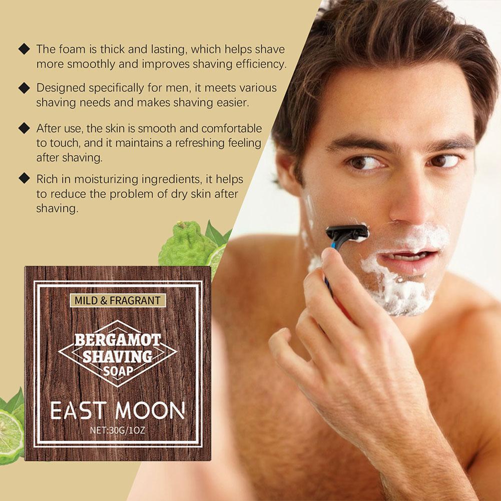 Bergamot Shaving Soap for Men  - Hair Care Cream avis et prix