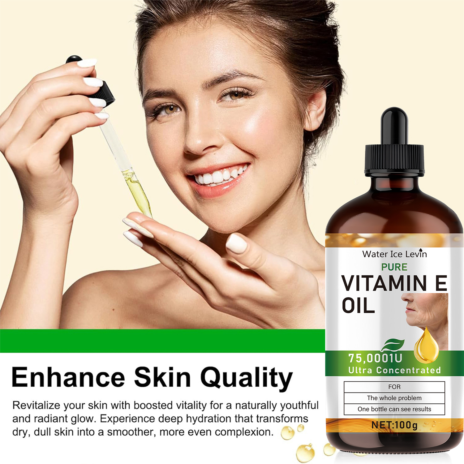 100ml Natural Vitamin E Essent - Hair Care Cream avis et prix