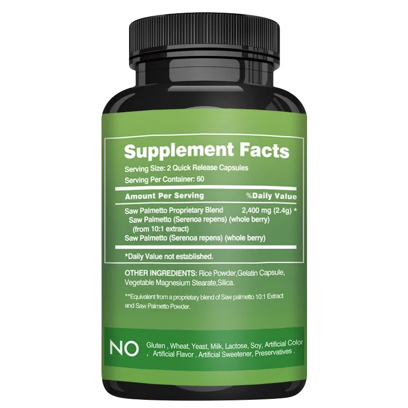 Saw Palmetto Capsules - Prosta - Hair Care Capsule avis et prix