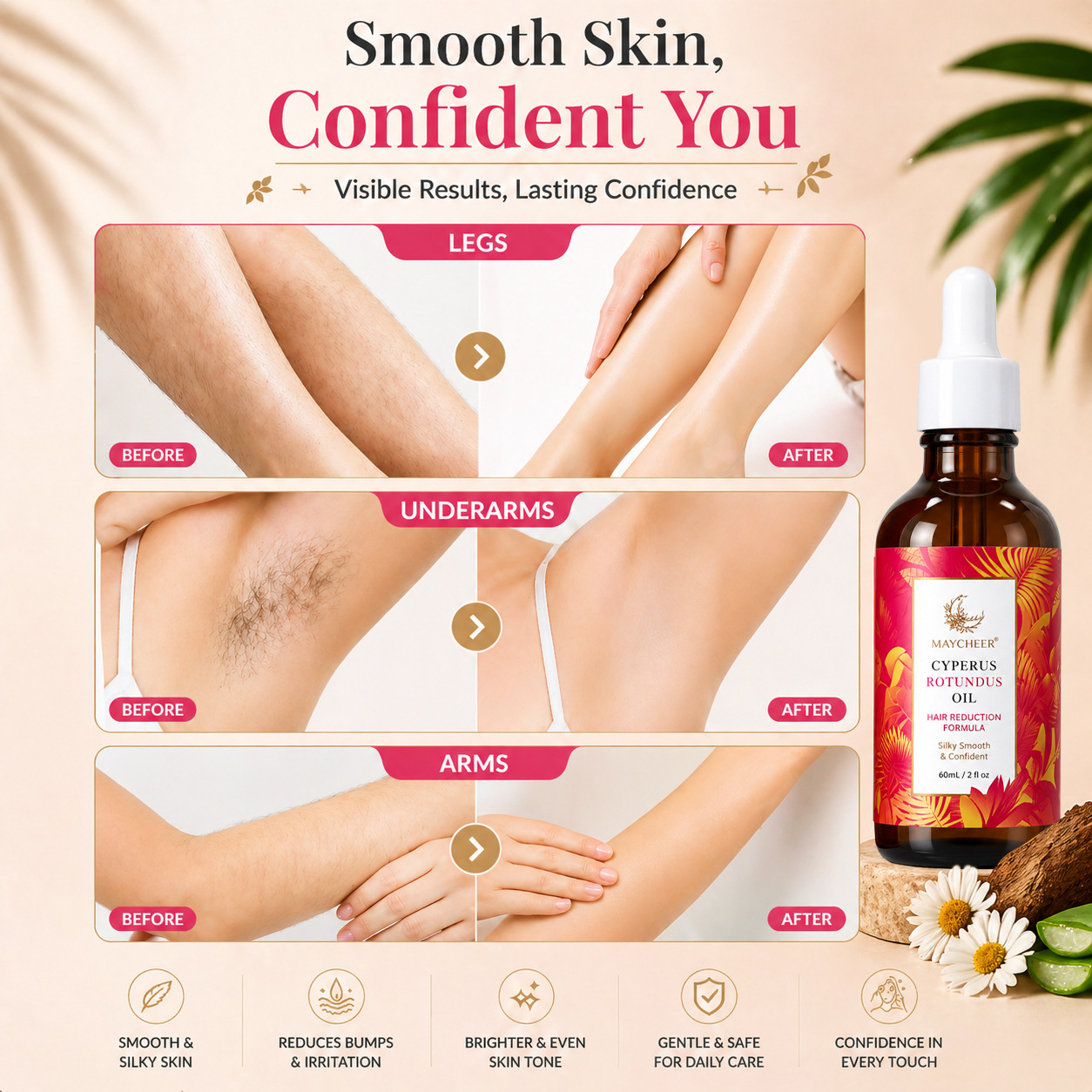 Soothing Moisturizing Body Oil - Hair Care Cream avis et prix