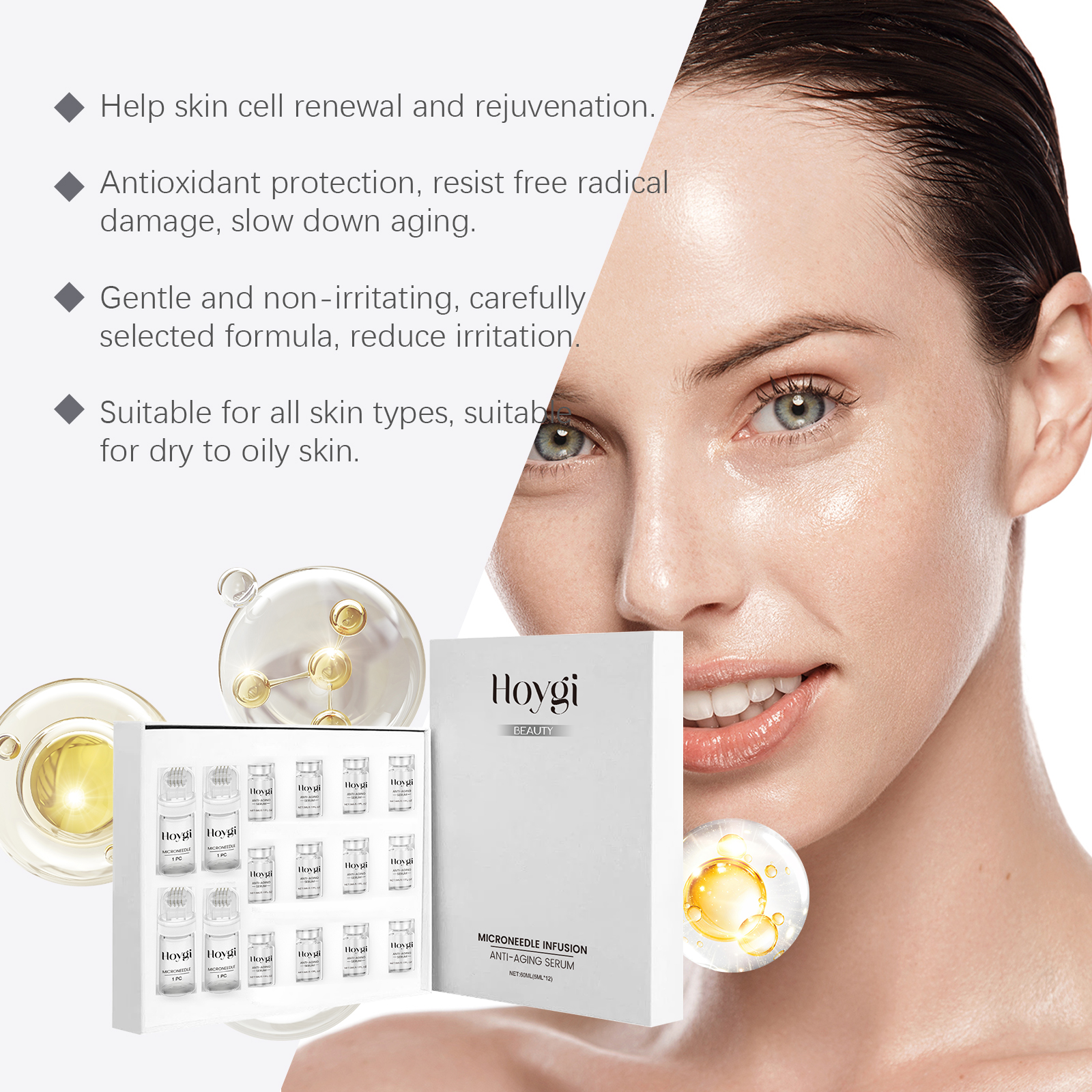 Firming Facial Serum Set with  - Silk Press Serum avis et prix