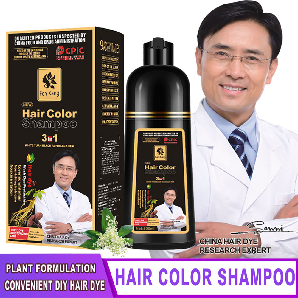 3 In 1 Instant Coloring Shampo - Hair Care Herbal avis et prix