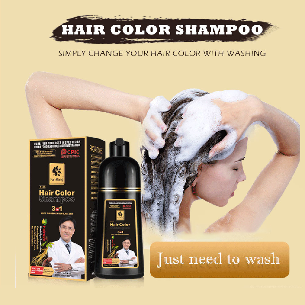 3 In 1 Instant Coloring Shampo - Hair Care Herbal avis et prix
