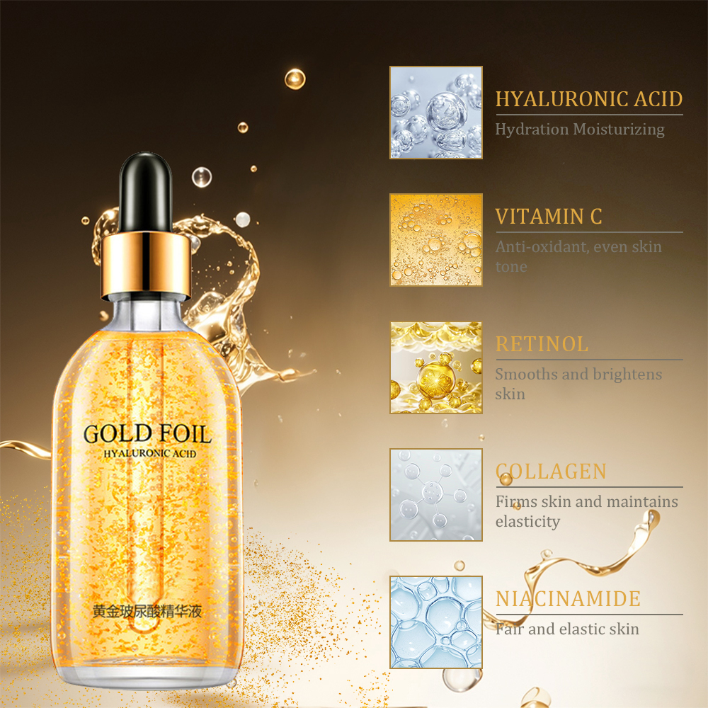 100ml 24k Gold Hyaluronic Acid - Silk Press Serum avis et prix