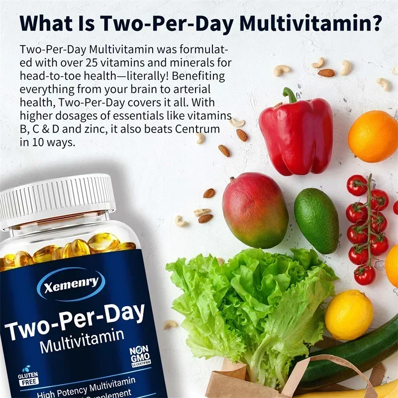 Two-Per-Day Multivitamin Suppl - Hair Care Vitamin avis et prix
