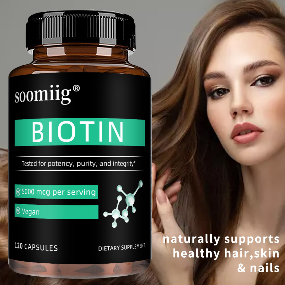 Vegan Biotin Supplement 5000 M - Hair Care Vitamin avis et prix