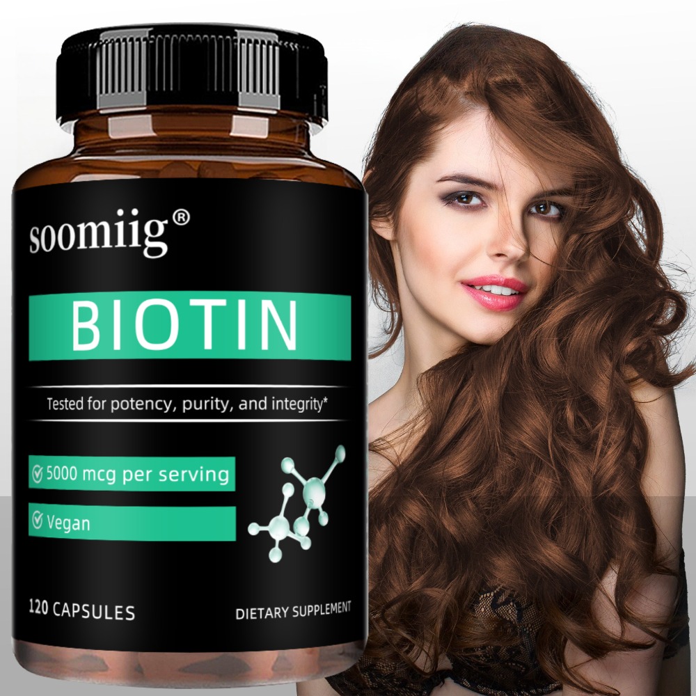 Vegan Biotin Supplement 5000 M - Hair Care Vitamin avis et prix