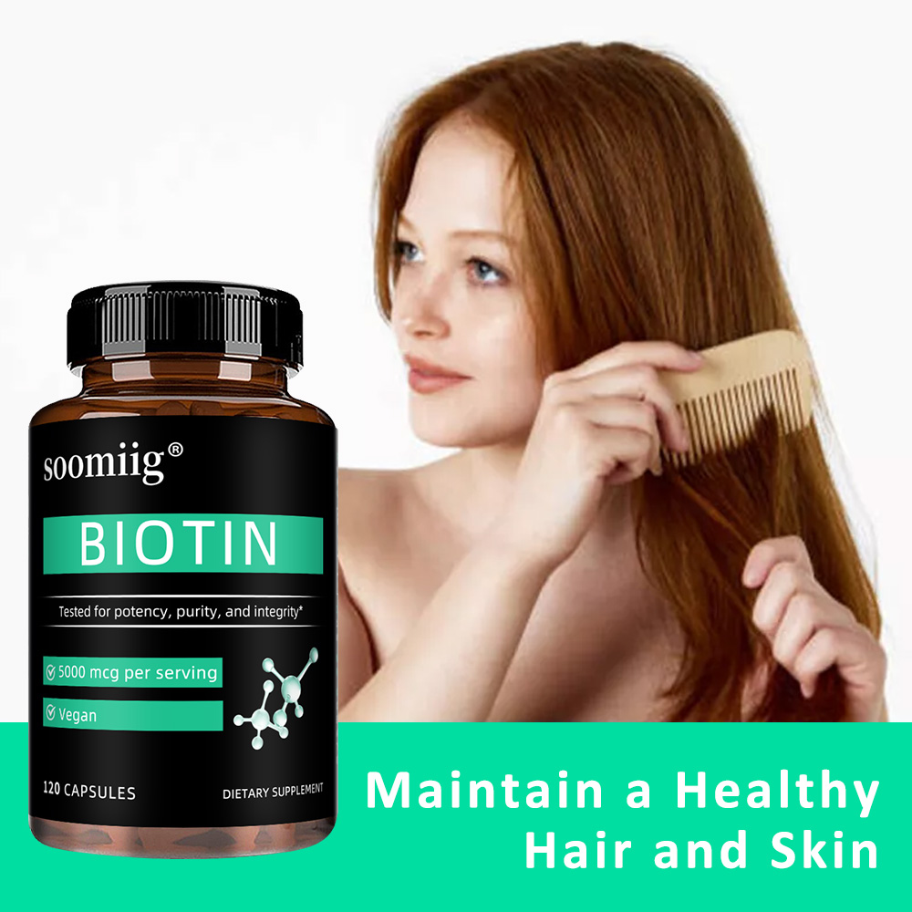 Vegan Biotin Supplement 5000 M - Hair Care Vitamin avis et prix