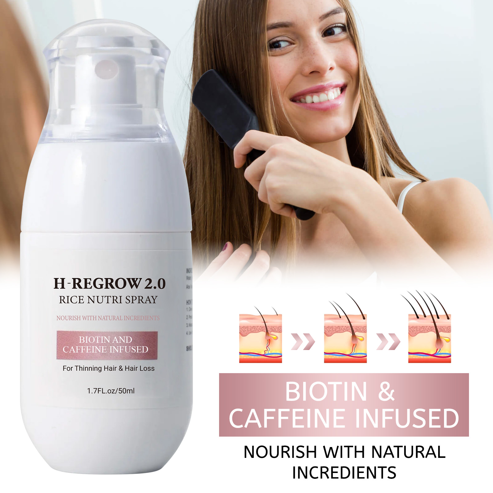 Hair Growth Activator Spray 50 - Hair Care Vitamin avis et prix