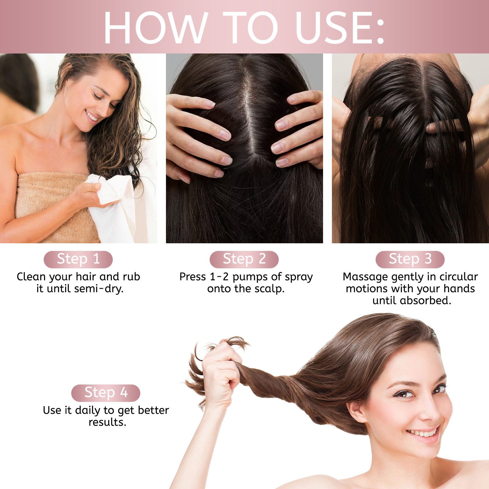 Hair Growth Activator Spray 50 - Hair Care Vitamin avis et prix