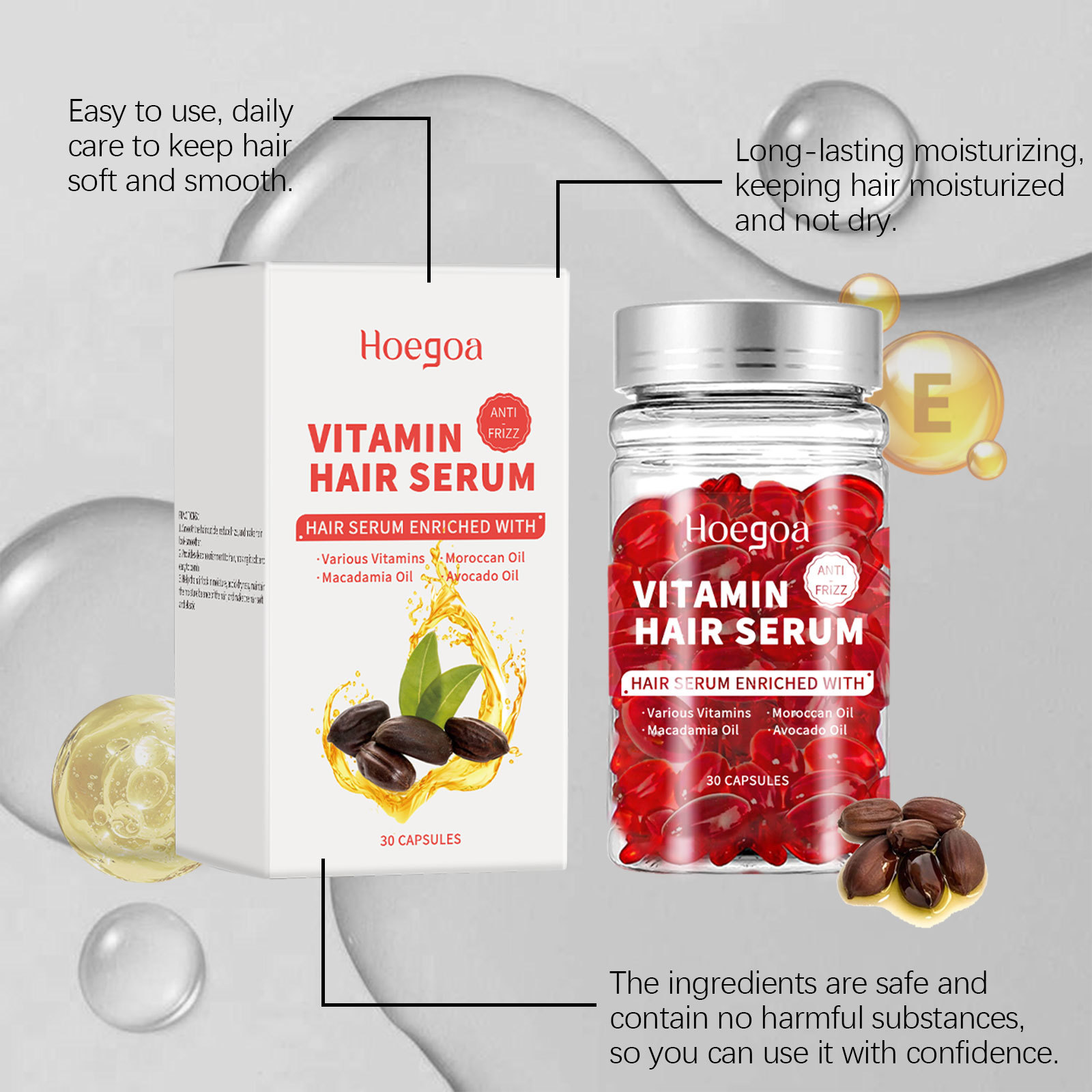 Vitamin Hair Care Serum Capsul - Hair Care Vitamin avis et prix