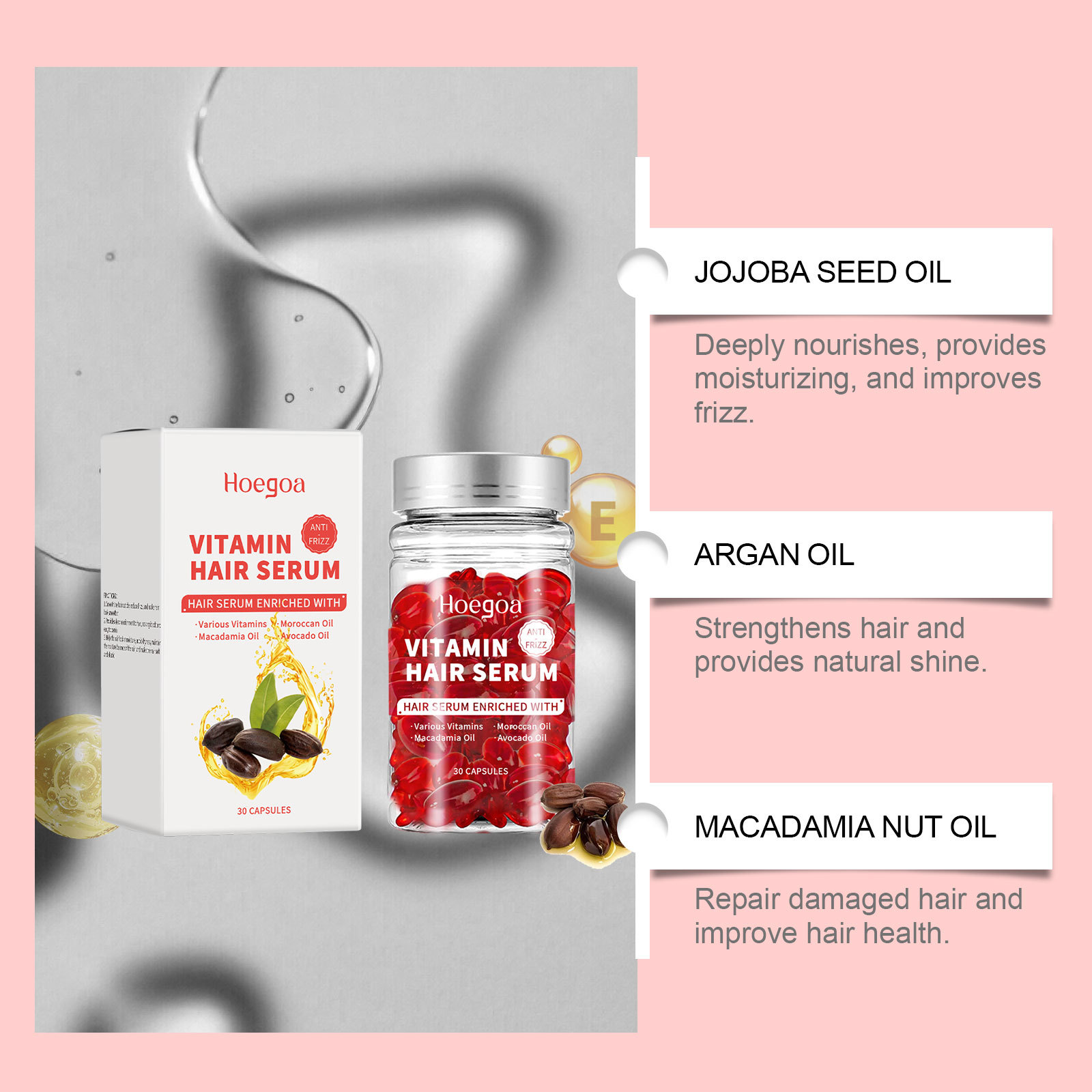 Vitamin Hair Care Serum Capsul - Hair Care Vitamin avis et prix