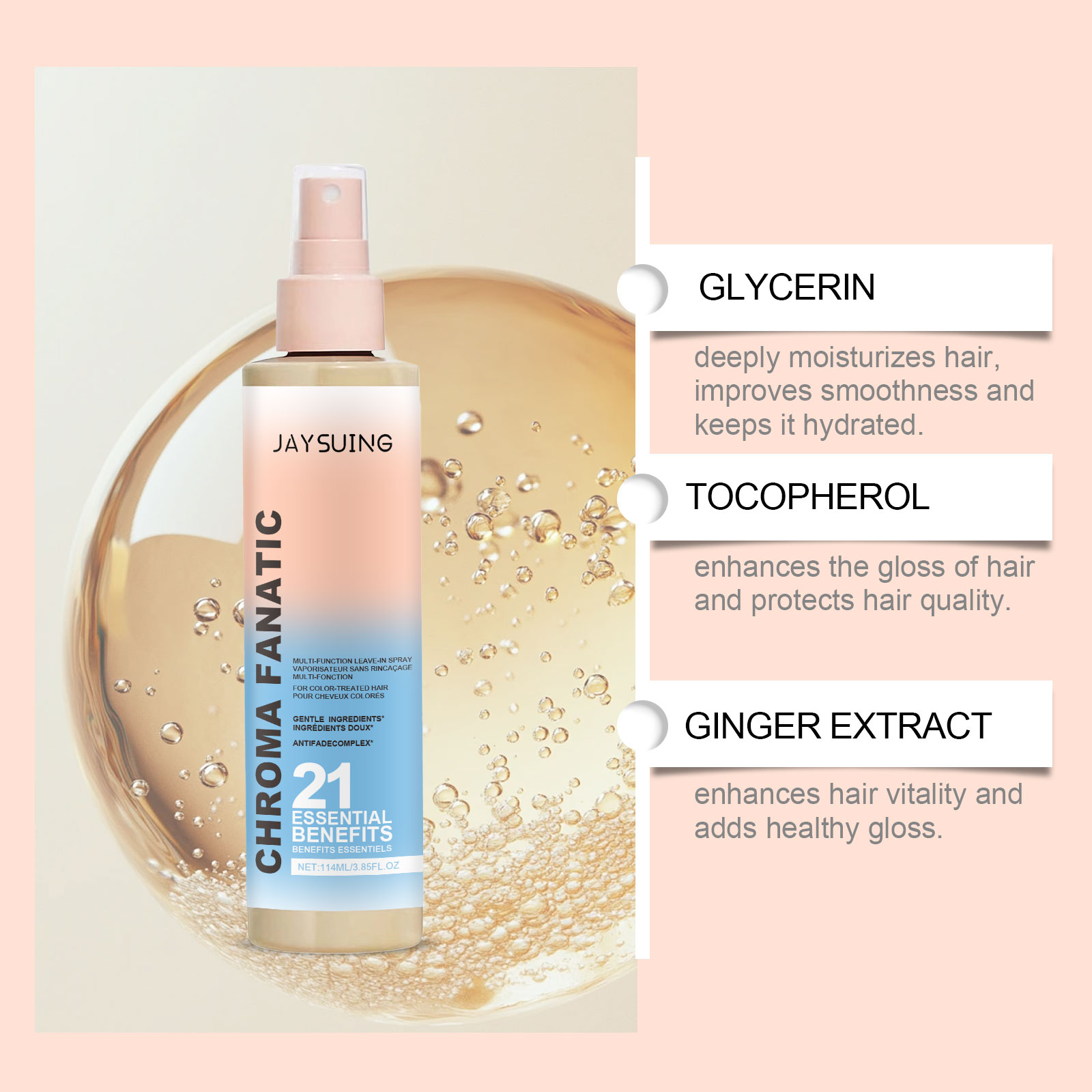 Hair Care Spray Moisturizing F - Hair Care Vitamin E avis et prix