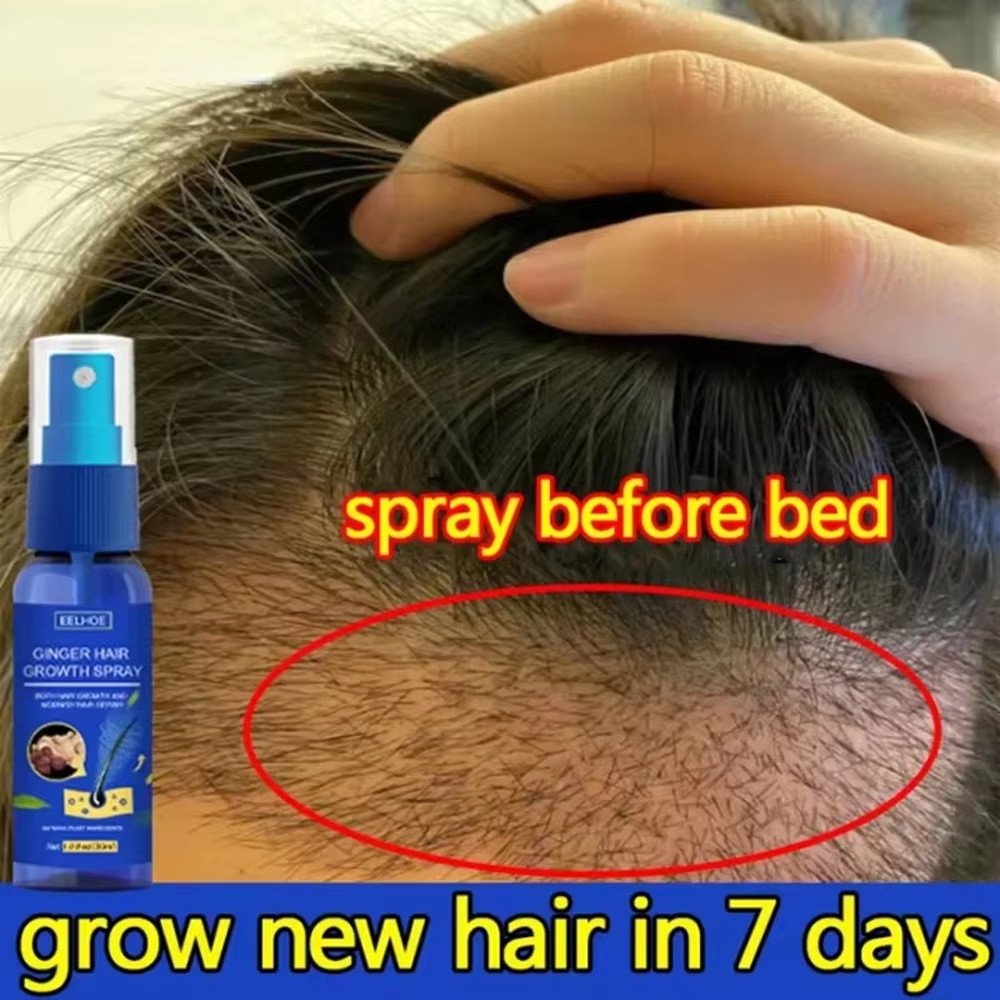 Ginger Hair Growth spray Anti  - Hair Care Herbal avis et prix