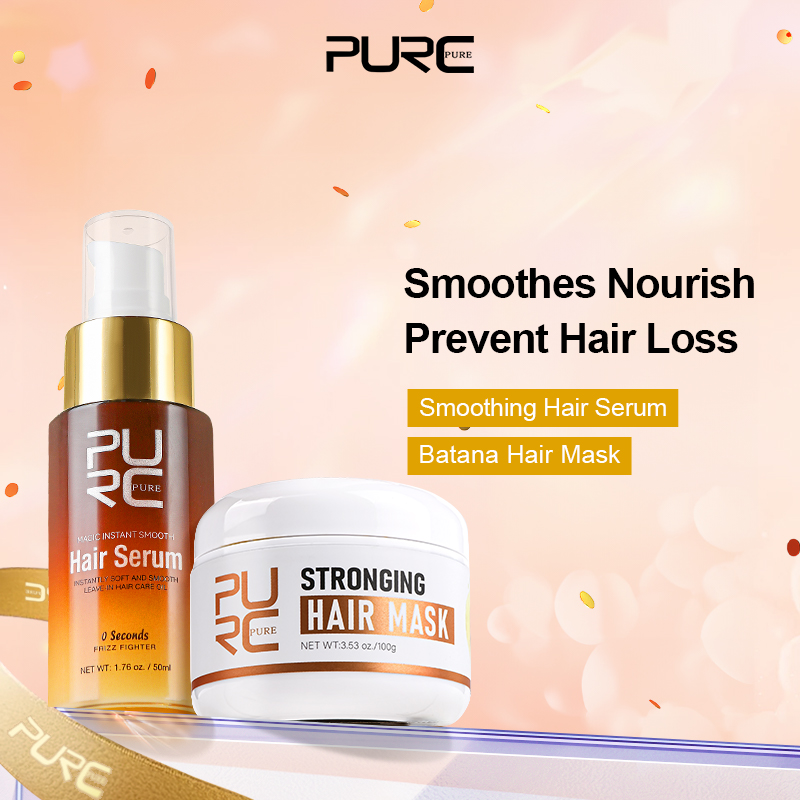 PURC Smoothing Hair Serum + Ba - Hair Care Vitamin E avis et prix