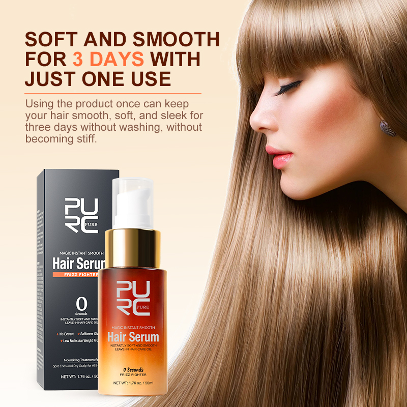 PURC Smoothing Hair Serum + Ba - Hair Care Vitamin E avis et prix