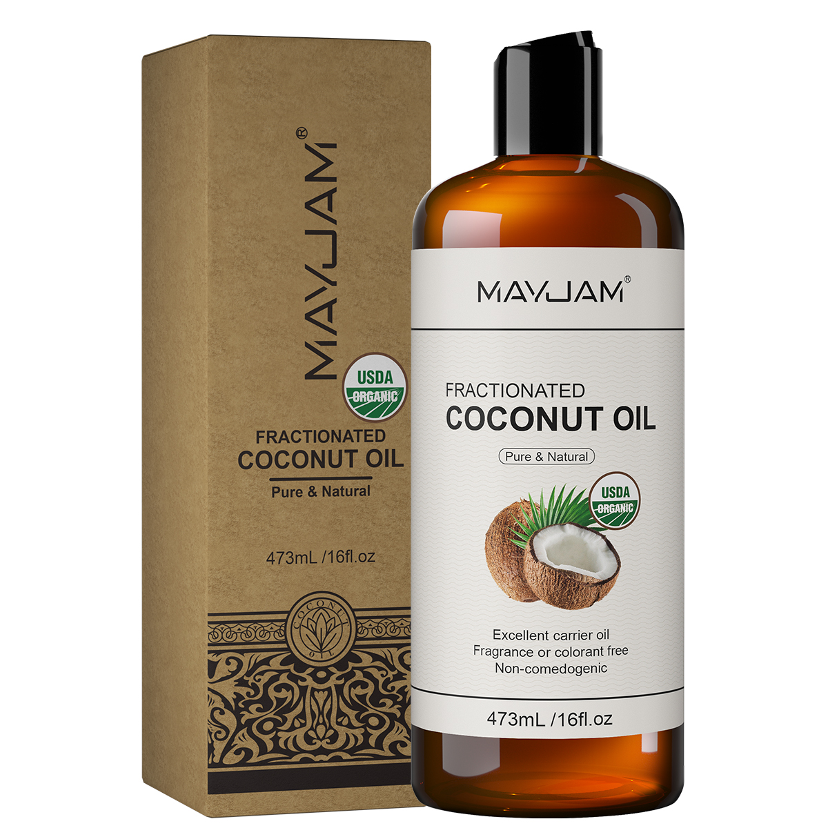 MAYJAM 473ml Castor Oil Cold P - Castor Oil Cold Press avis et prix