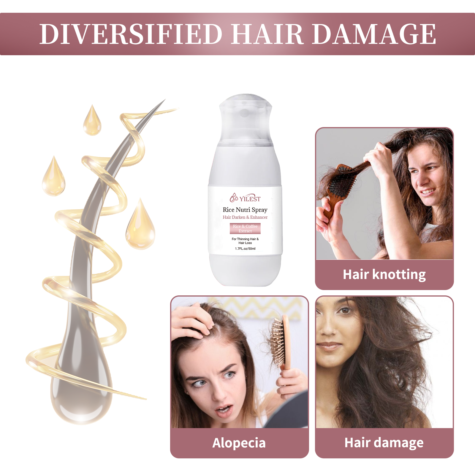 Rice Water Spray Hair Strength - Hair Care With Rice Water avis et prix